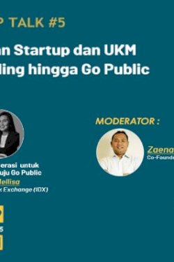 Startup Talk #5 Strategi Pendanaan Startup dan UKM 